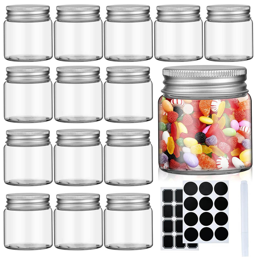 Meal Prep Chia Pudding - 2oz Mini Mason Jars, Wide Mouth