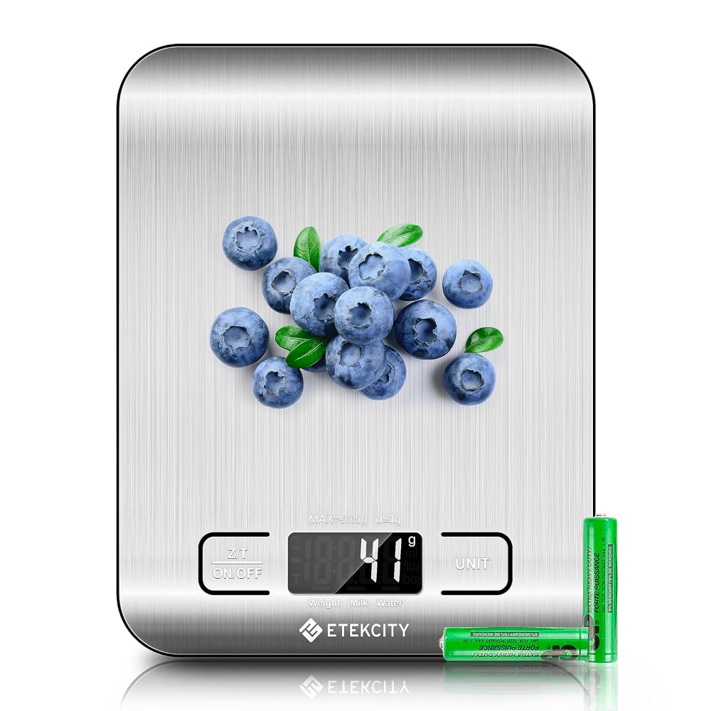 Meal Prep Keto - Digital Food Scale 5kg/11lb – Stainless