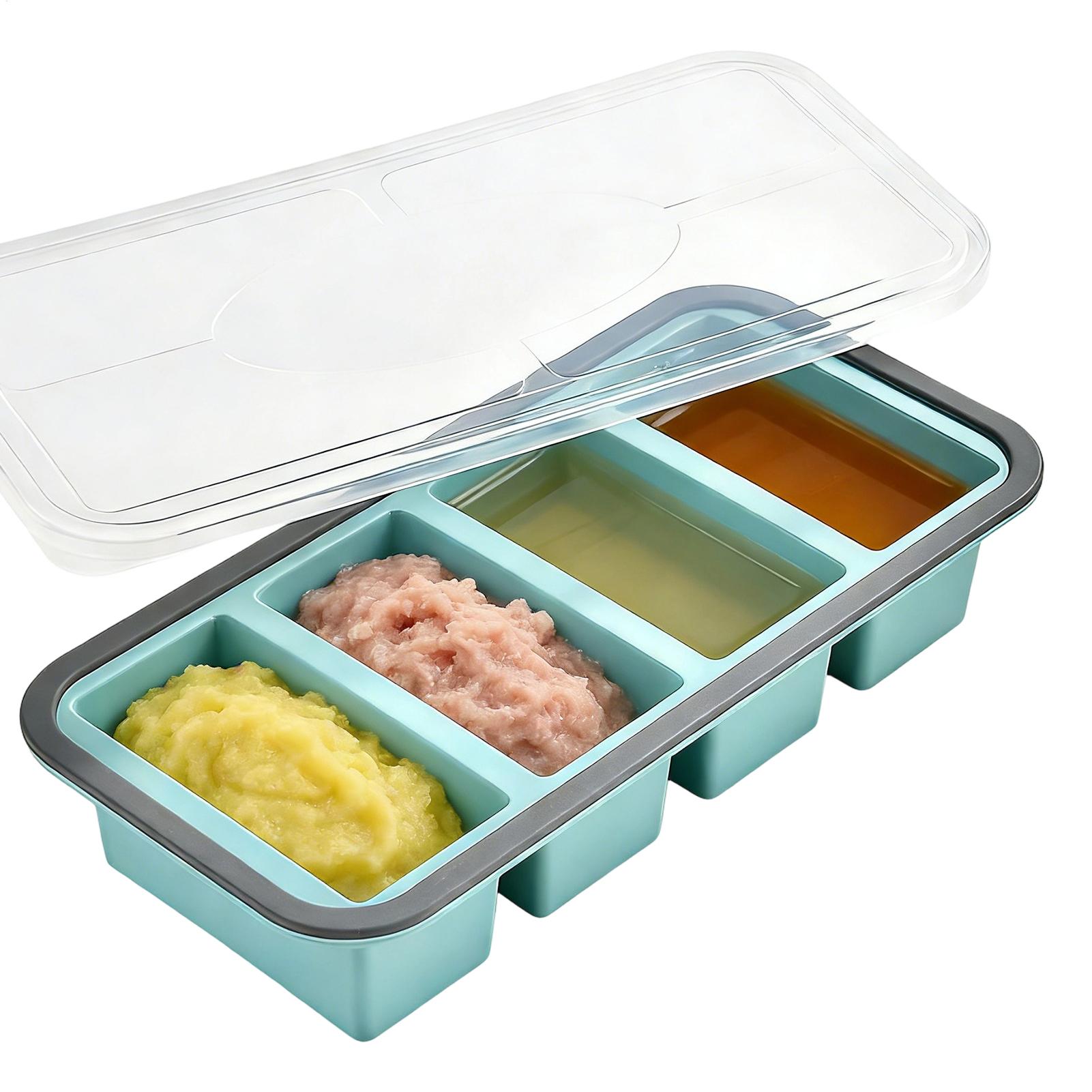Silicone Freezer Molds Reusabl - Meal Prep Rice ulasan dan harga