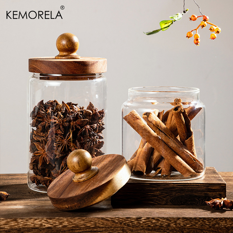 KEMORELA Coffee Bean Container - Meal Prep Oatmeal Jars ulasan dan harga