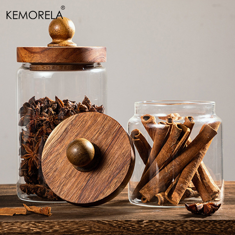 KEMORELA Coffee Bean Container - Meal Prep Oatmeal Jars ulasan dan harga