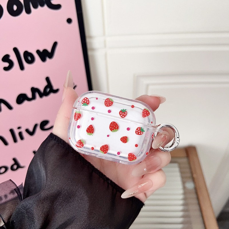 New Strawberry Charm Cute Soft - Strawberry Huller ulasan dan harga