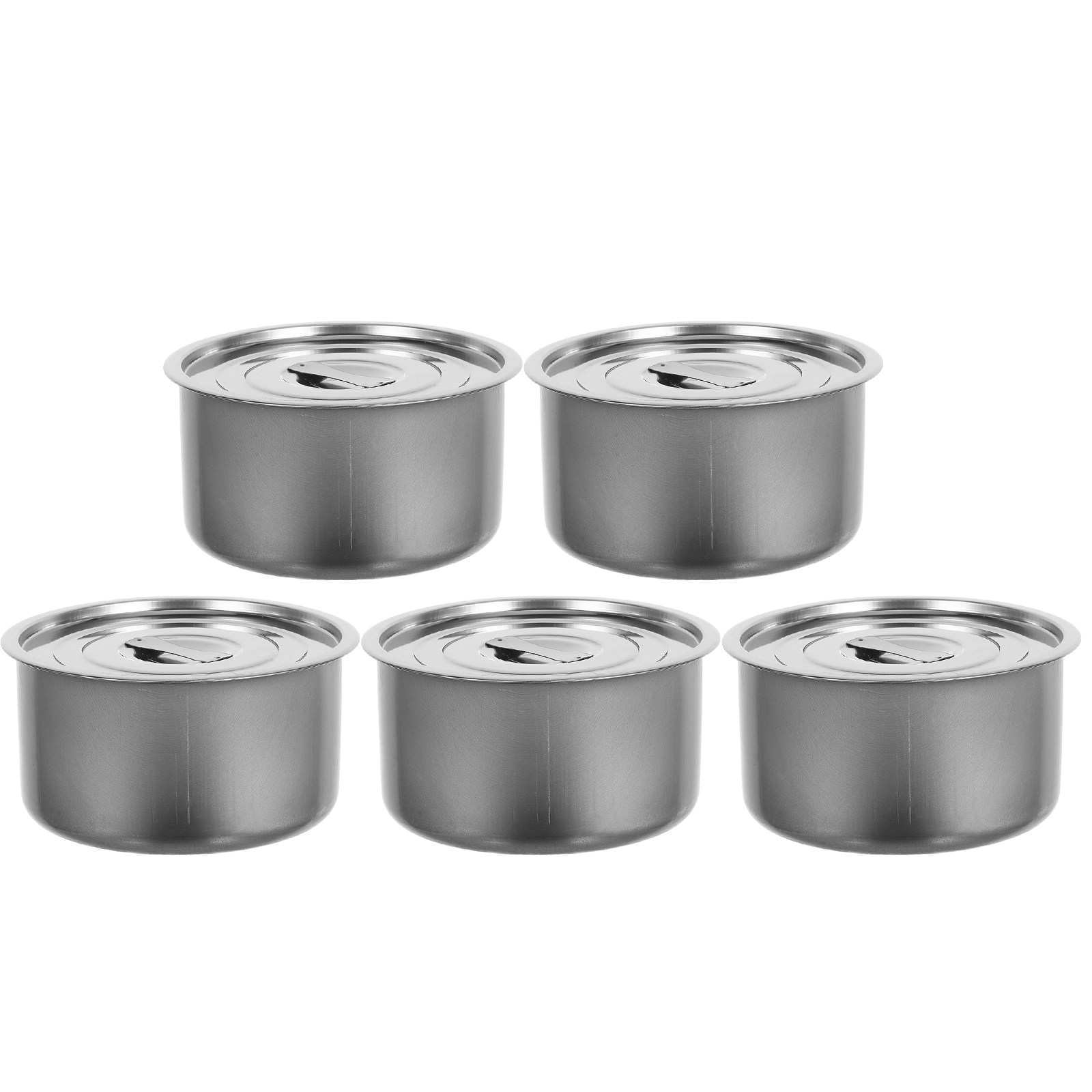 5Pcs Stainless Steel Steam Bow - Sauce Dipping Cup ulasan dan harga