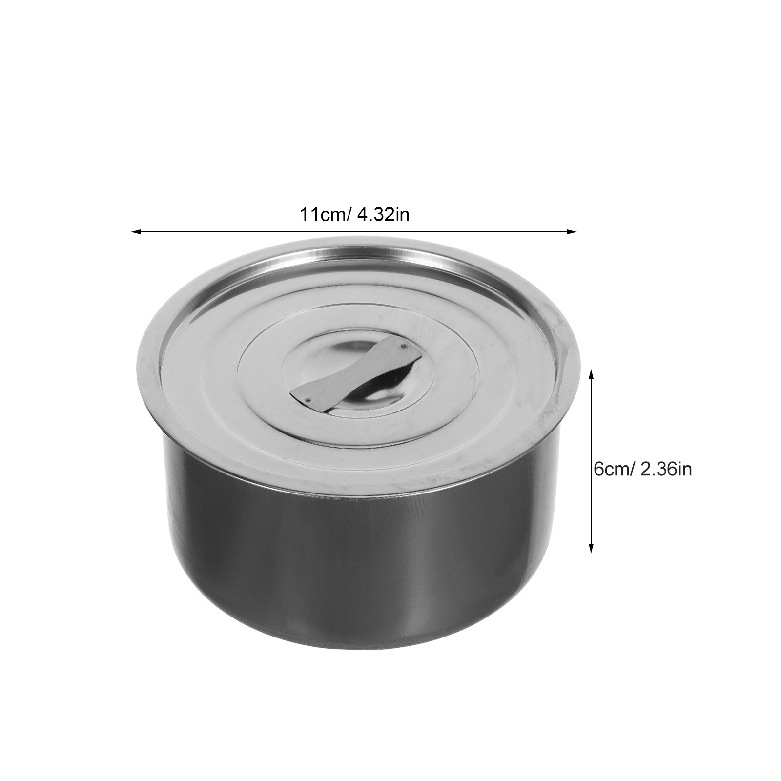 5Pcs Stainless Steel Steam Bow - Sauce Dipping Cup ulasan dan harga
