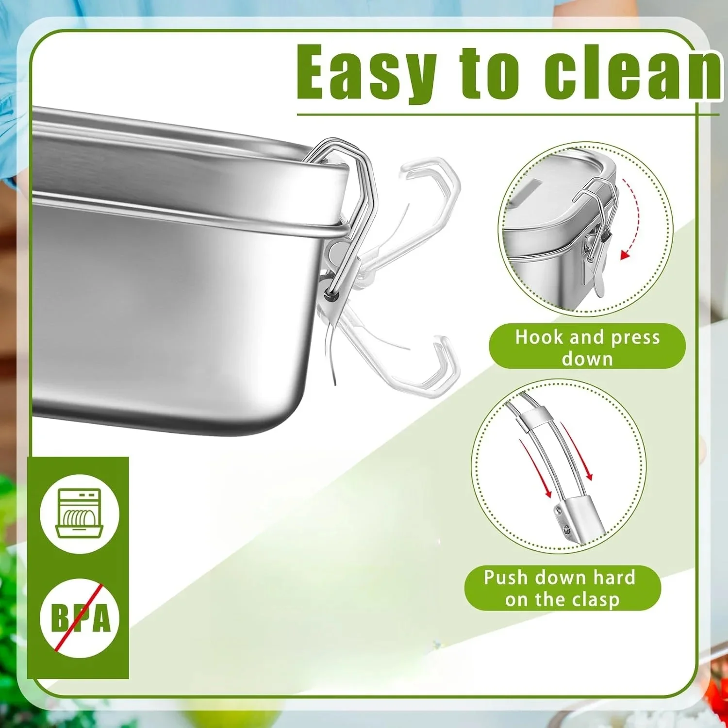 Stainless Steel Lunch Box for  - Meal Prep Ideas ulasan dan harga