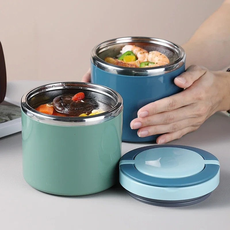 630/1000ml Insulated Food Jar, - Meal Prep Chia Pudding ulasan dan harga
