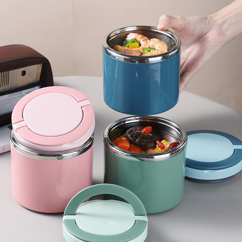 630/1000ml Insulated Food Jar, - Meal Prep Chia Pudding ulasan dan harga