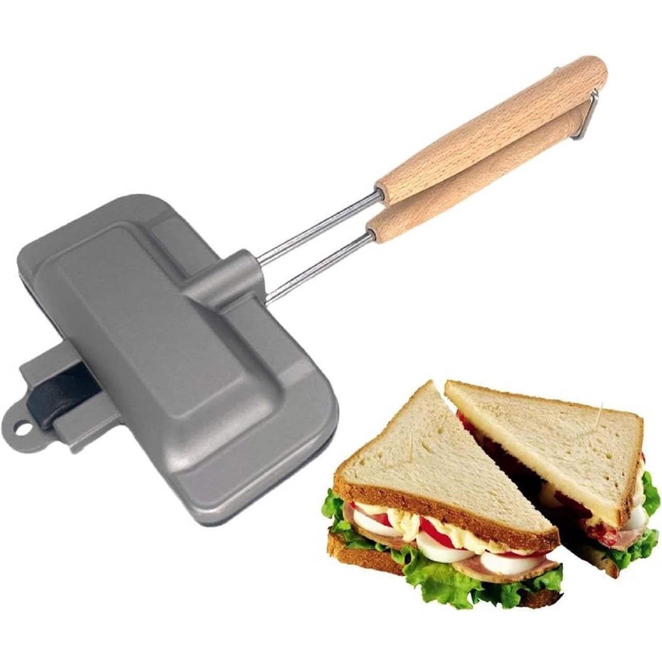 Breakfast Sandwich Maker, 4w1h - Breakfast Sandwich Press ulasan dan harga