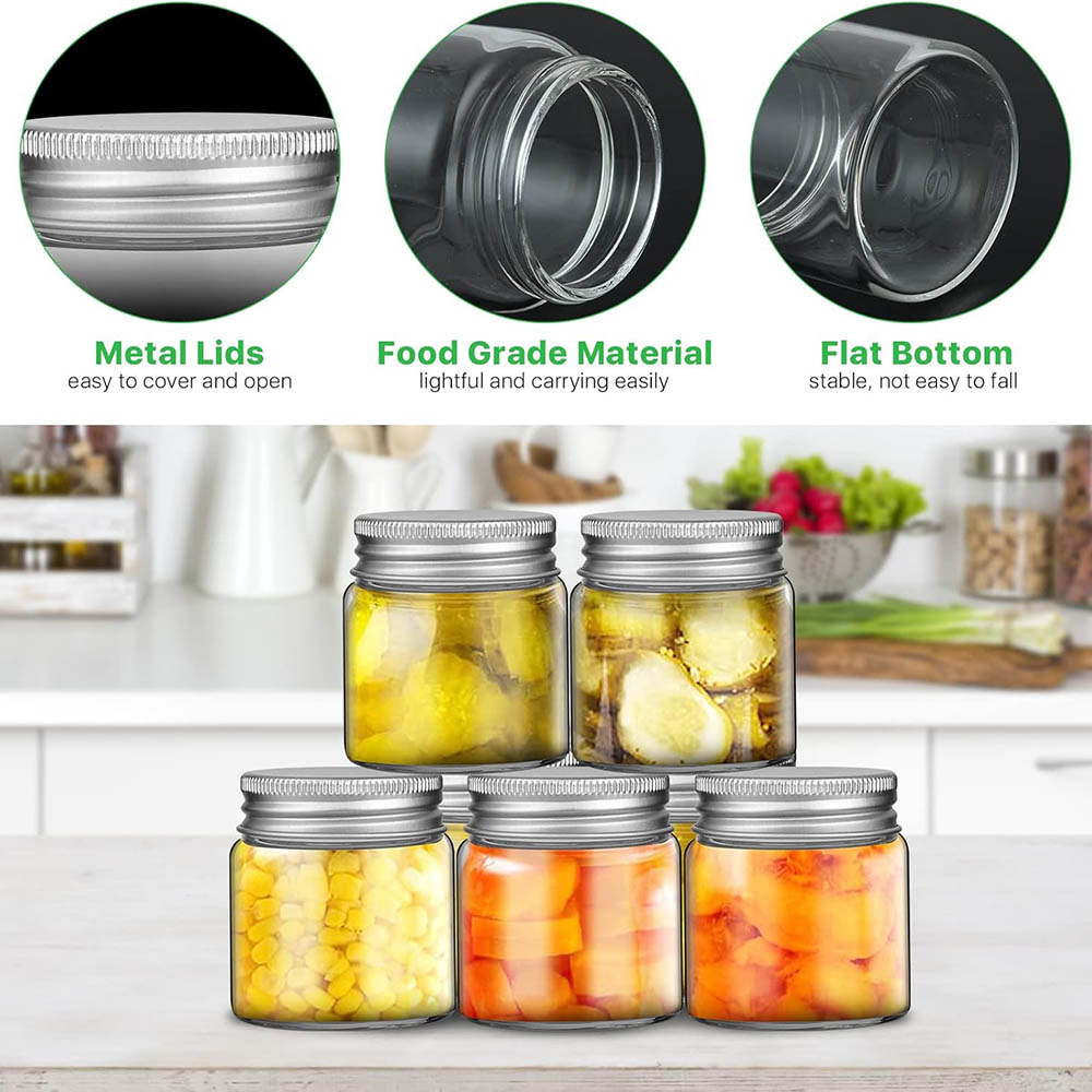 2oz Mini Mason Jars, Wide Mout - Meal Prep Chia Pudding ulasan dan harga