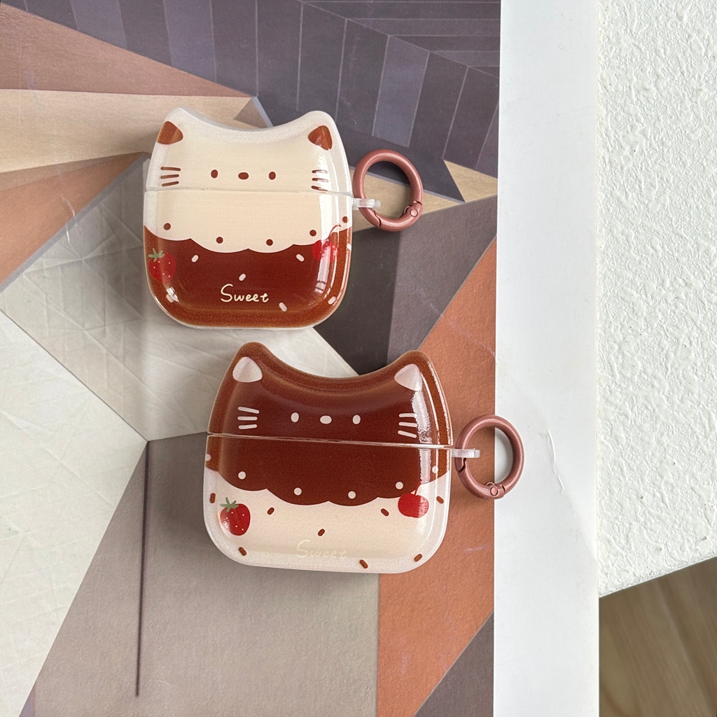 Cute Cartoon Stereoscopic Cat  - Strawberry Huller ulasan dan harga