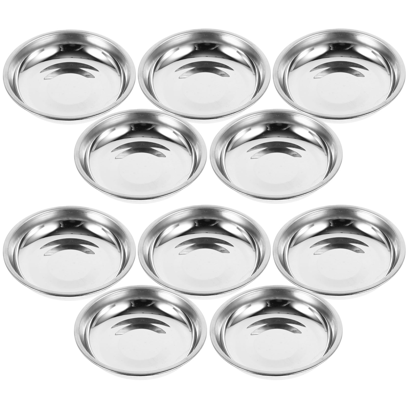 10Pcs Sauce Dish Stainless Ste - Sauce Dipping Cup ulasan dan harga