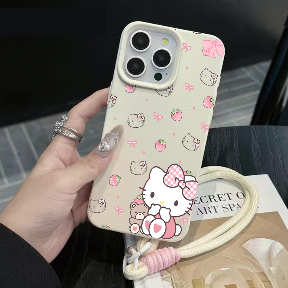 Fashion Strawberry Cute Hello  - Strawberry Huller ulasan dan harga