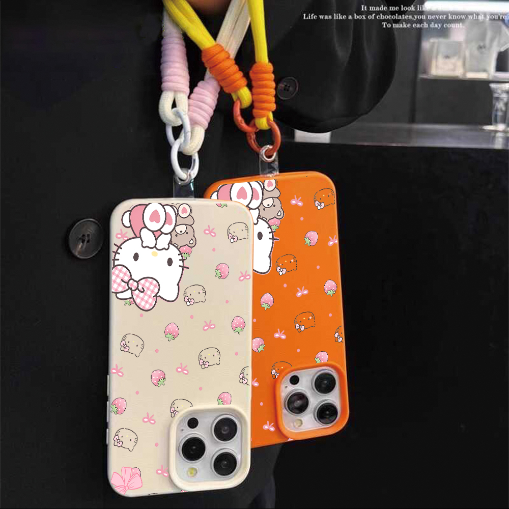 Fashion Strawberry Cute Hello  - Strawberry Huller ulasan dan harga