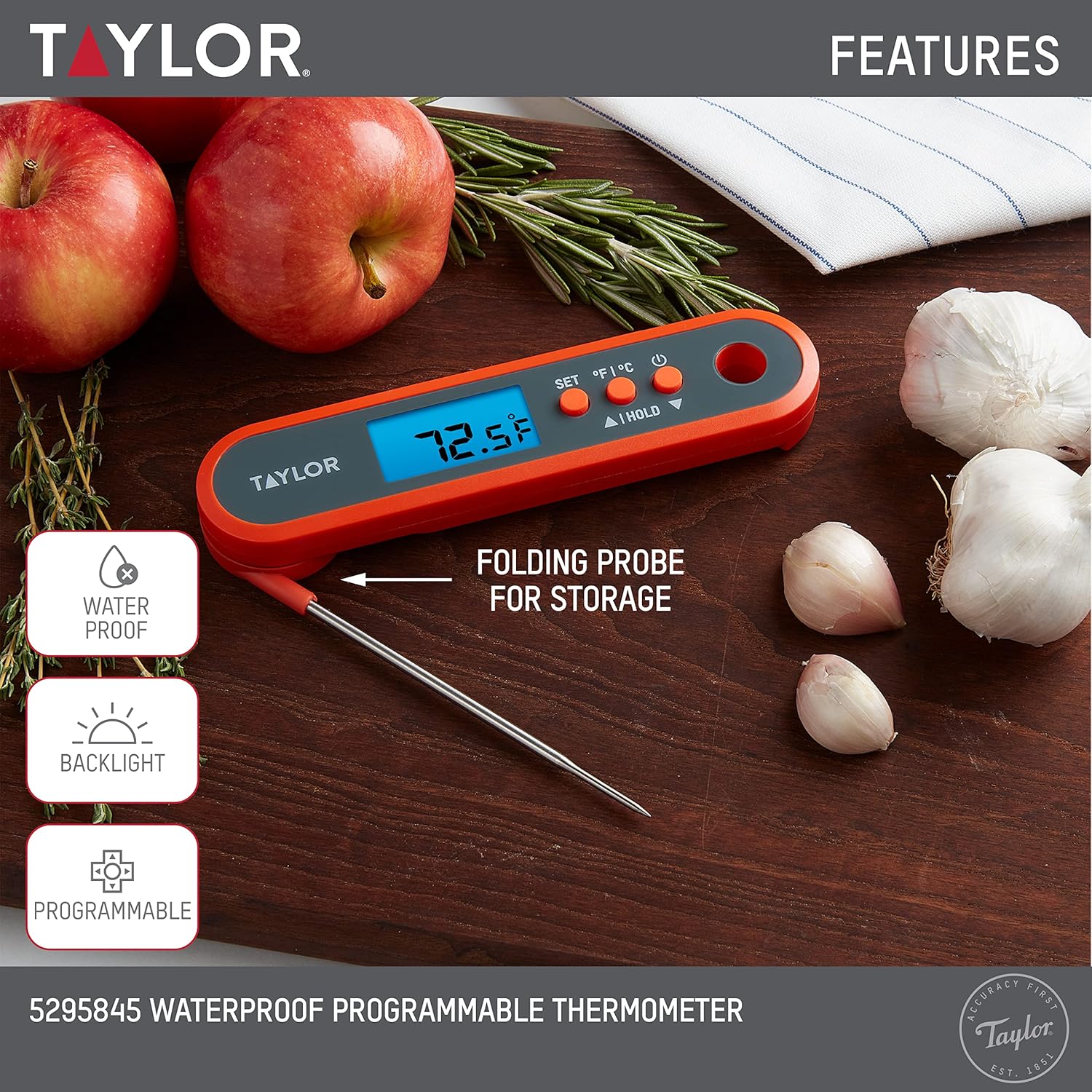 Digital Waterproof Meat Thermo - Meal Prep High Protein ulasan dan harga