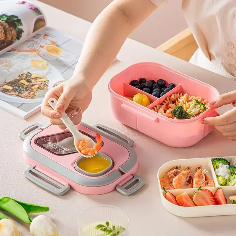 Portable Lunch Box Compartment - Meal Prep Chia Pudding ulasan dan harga