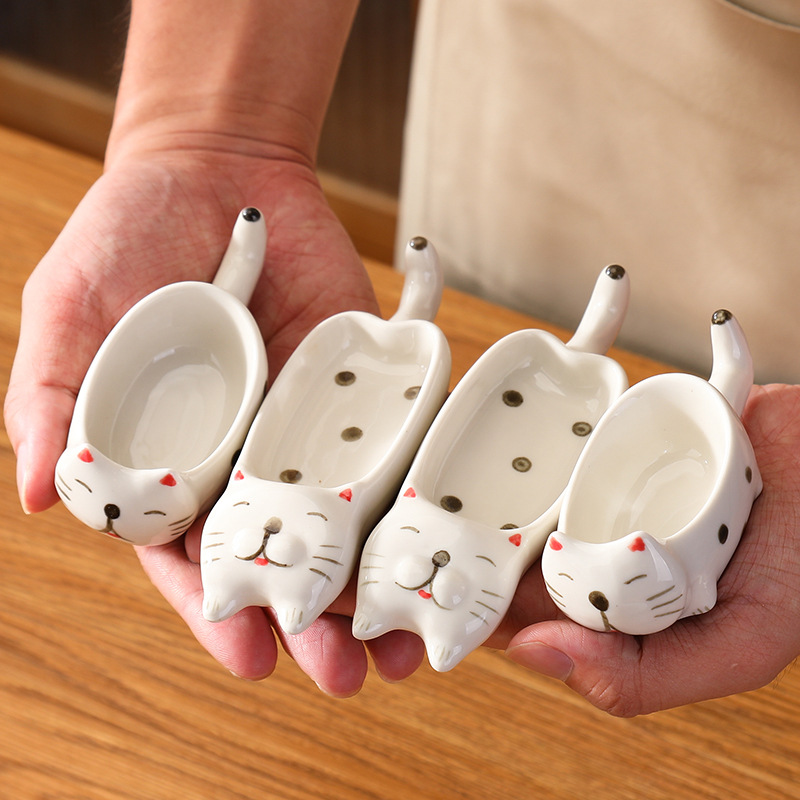 1/2 Pcs Kitchen Tableware Cera - Sauce Dipping Cup ulasan dan harga