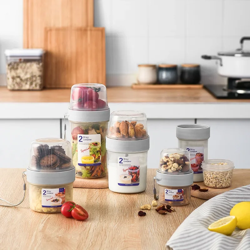 Breakfast Oatmeal Cereal Nut Y - Meal Prep Oatmeal Jars ulasan dan harga
