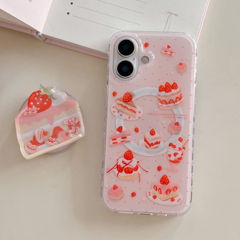 Cute Strawberry Cake Shaking B - Strawberry Huller ulasan dan harga