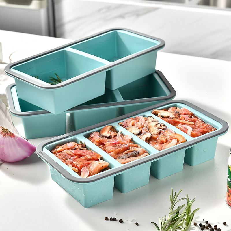 Large Ice Cube Freezer Molds-S - Meal Prep Chia Pudding ulasan dan harga
