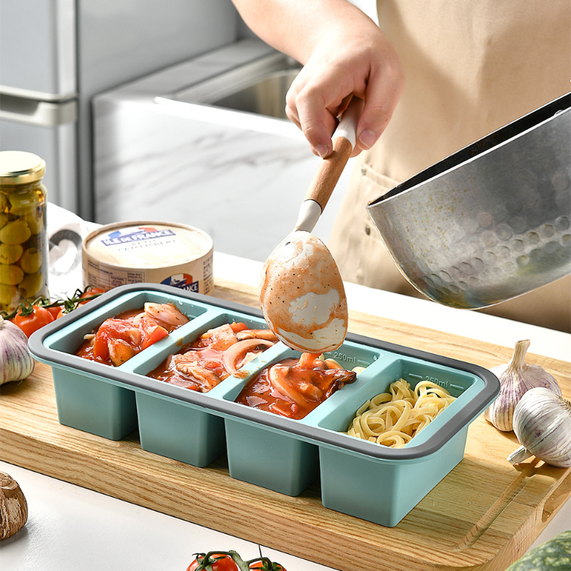 Large Ice Cube Freezer Molds-S - Meal Prep Chia Pudding ulasan dan harga