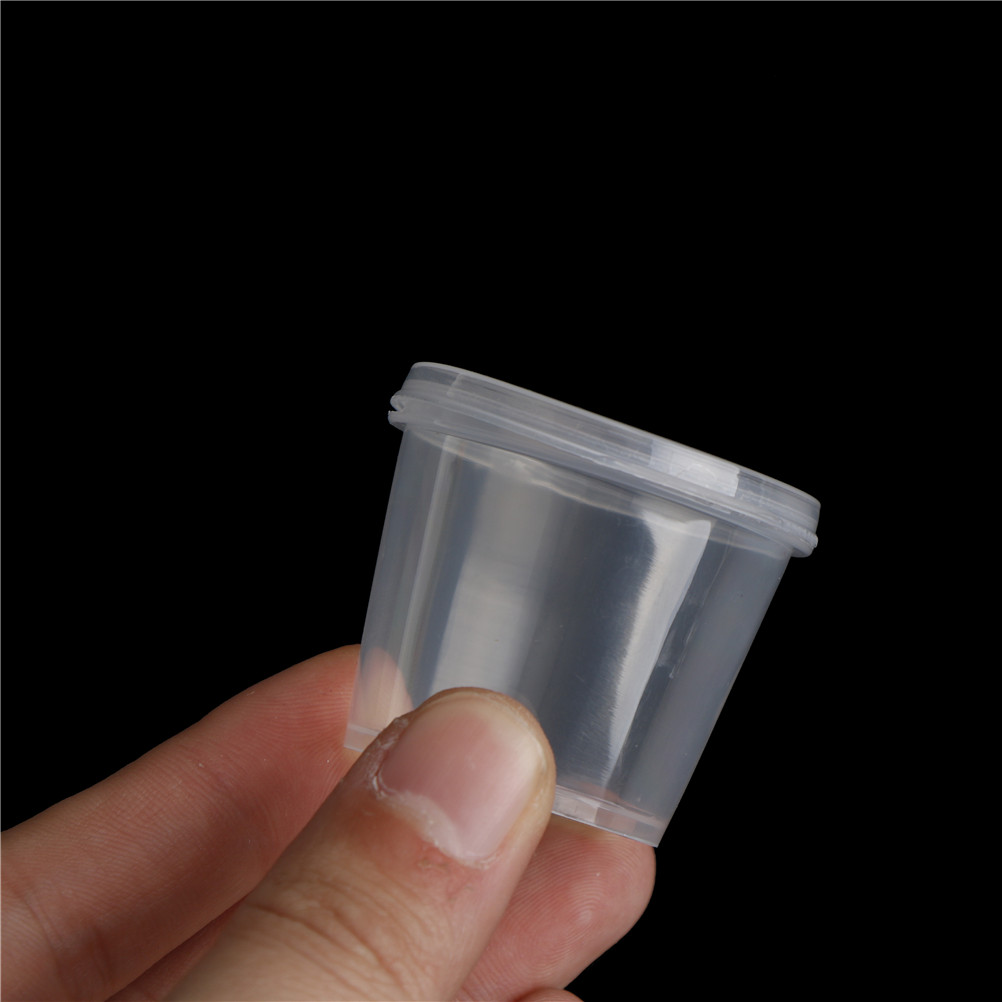 Hot 100Pcs Small Plastic Dispo - Sauce Dipping Cup ulasan dan harga