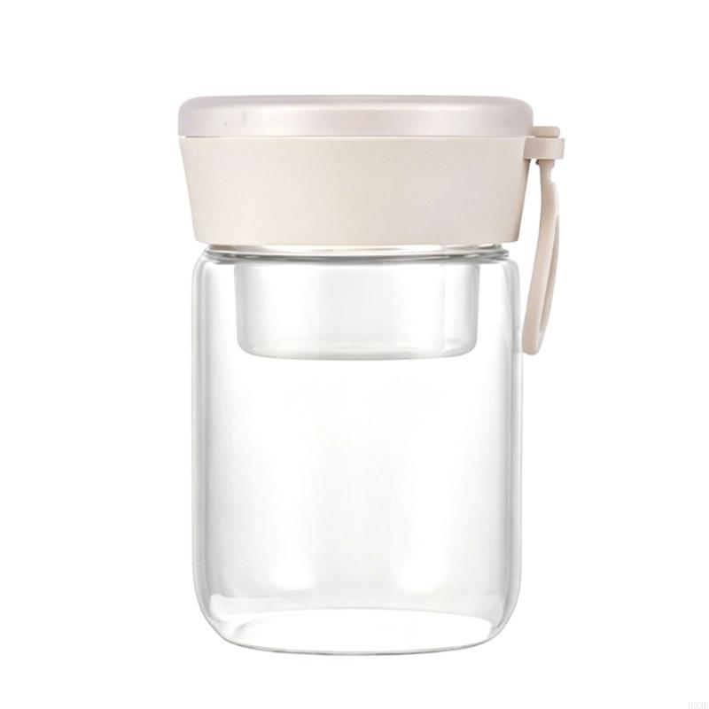 Overnight Oat Container with L - Meal Prep Oatmeal Jars ulasan dan harga