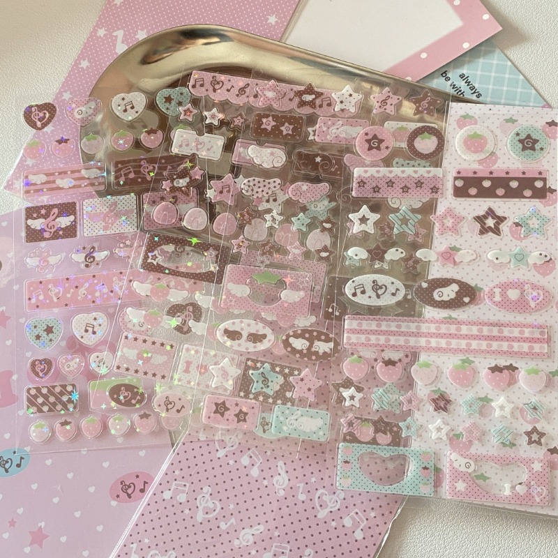 Korean Style Pink Brown Music  - Strawberry Huller ulasan dan harga