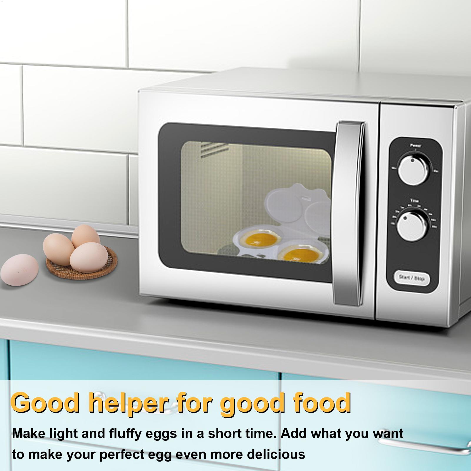 Quick Poached Egg Maker Microw - Meal Prep Quick ulasan dan harga