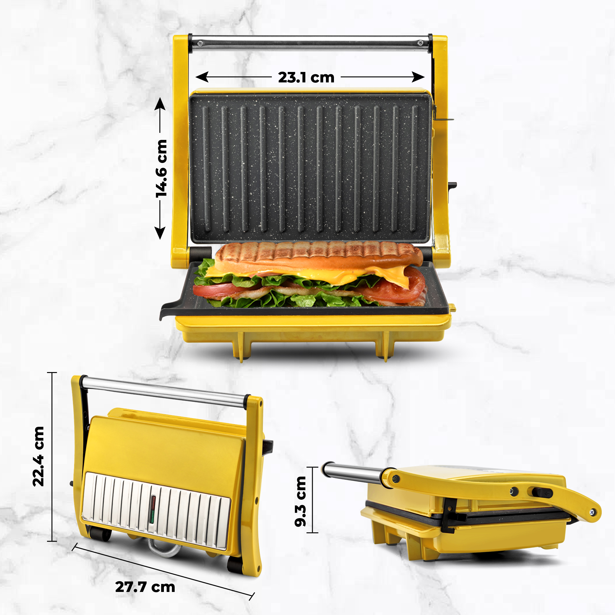 Panini Sandwich Breakfast Make - Breakfast Sandwich Press ulasan dan harga
