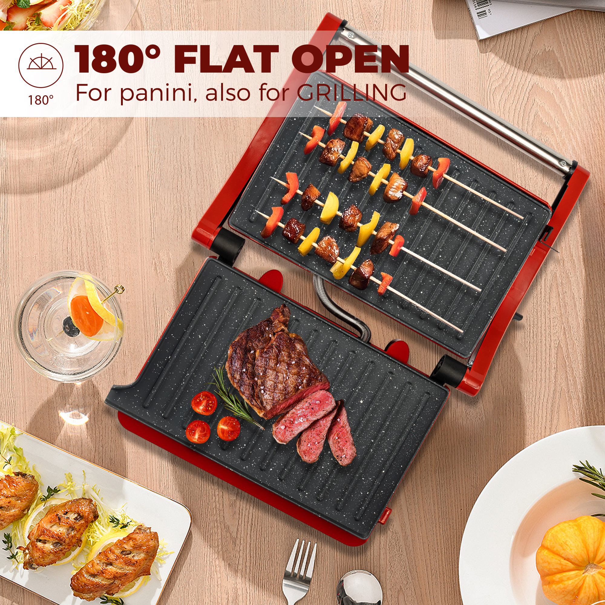 Panini Sandwich Breakfast Make - Breakfast Sandwich Press ulasan dan harga