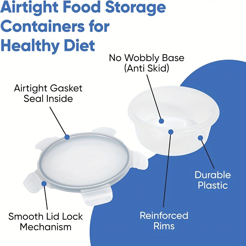 48-Piece Leakproof Food Storag - Meal Prep Ideas ulasan dan harga