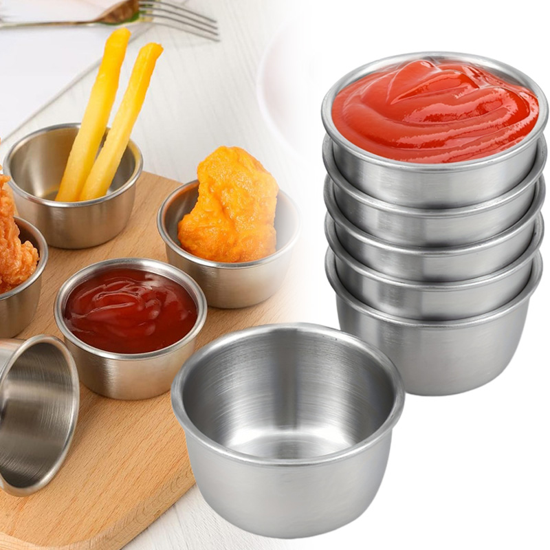 Sauce Dipping Bowl 304 Stainle - Sauce Dipping Cup ulasan dan harga