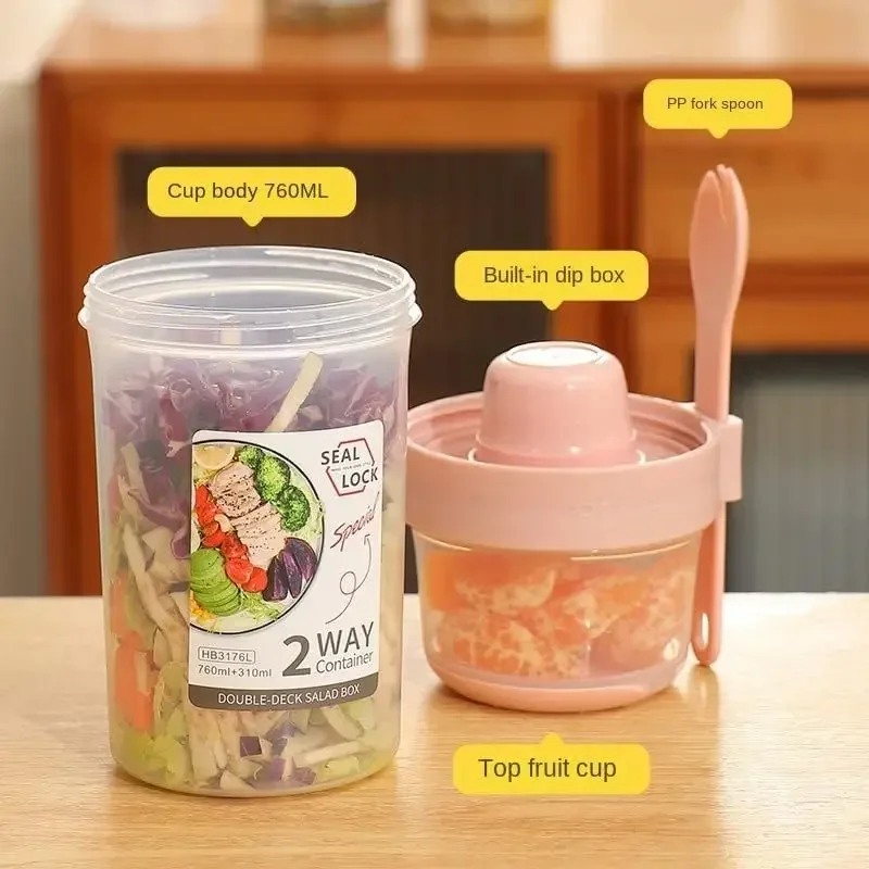 JUSTINLAU Portable Fitness Wei - Meal Prep Chia Pudding ulasan dan harga