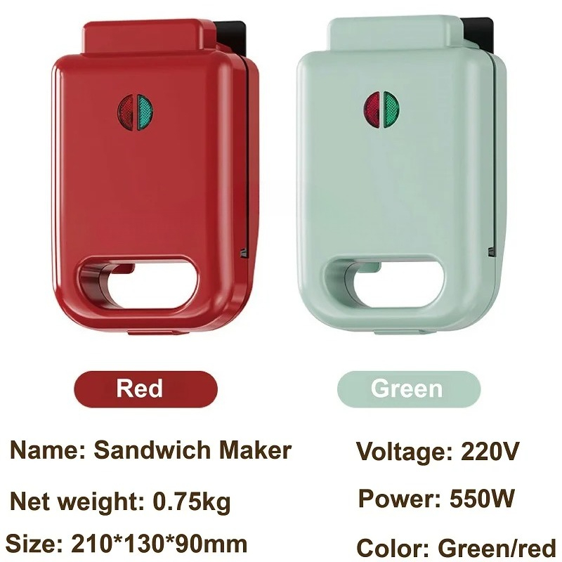 Waffle Maker Toaster Multifunc - Breakfast Sandwich Press ulasan dan harga