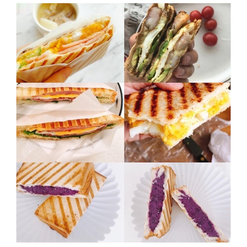 Aluminum Alloy Sandwich Pan No - Breakfast Sandwich Press ulasan dan harga