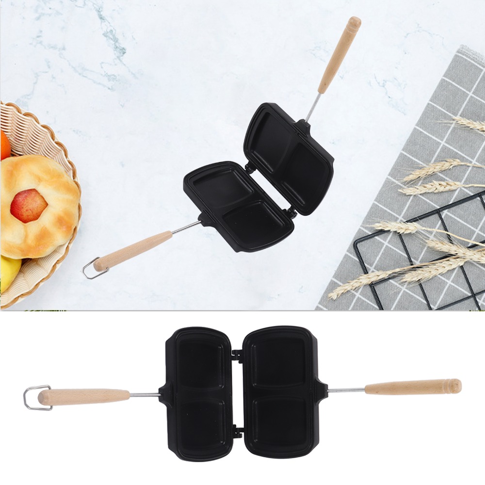 Aluminum Alloy Sandwich Pan No - Breakfast Sandwich Press ulasan dan harga