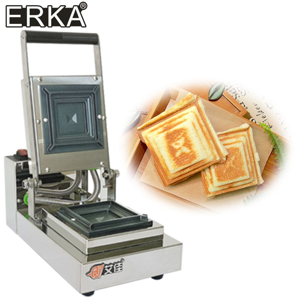 ERKA Hot Press Sandwich Maker  - Breakfast Sandwich Press ulasan dan harga