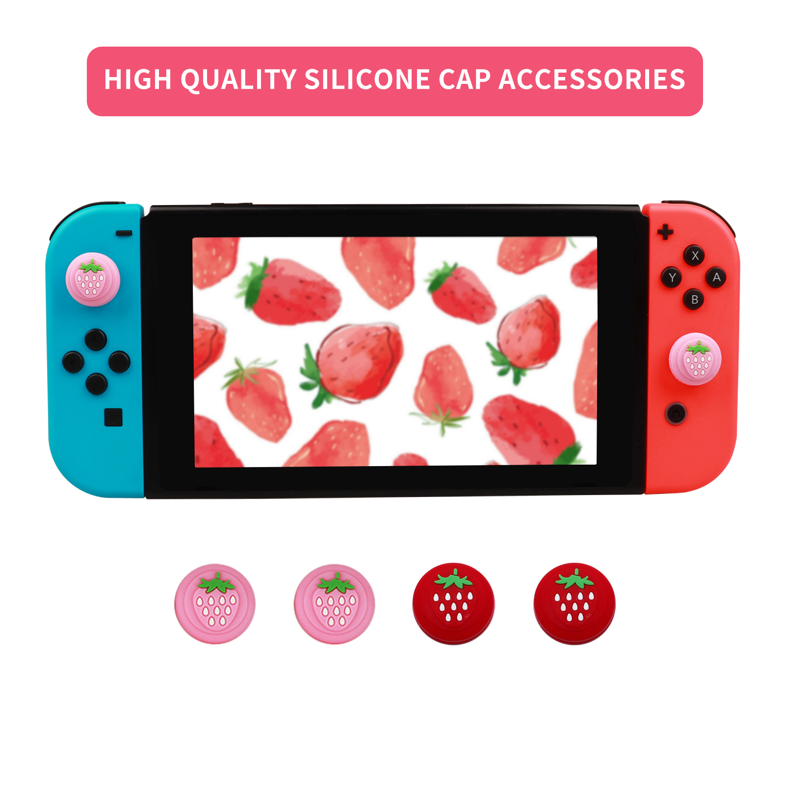 For Switch Carrying Case, EVA  - Strawberry Huller ulasan dan harga