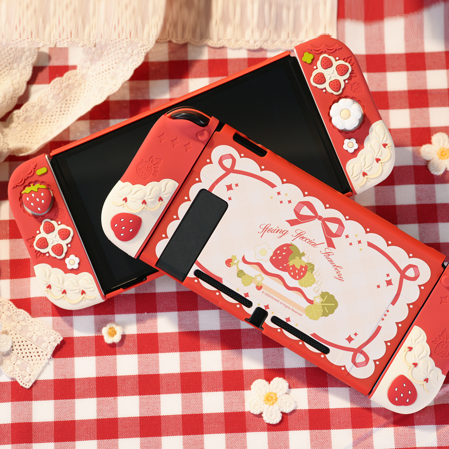 Strawberry Hard Back Case Shel - Strawberry Huller ulasan dan harga