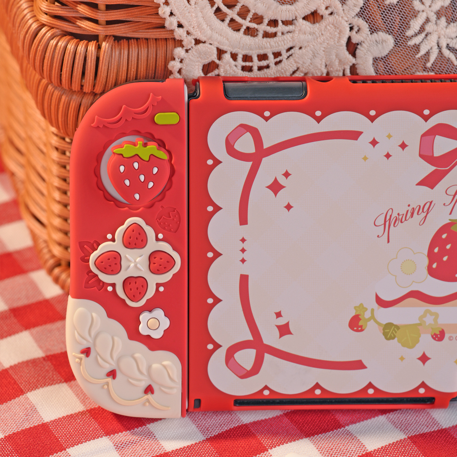 Strawberry Hard Back Case Shel - Strawberry Huller ulasan dan harga