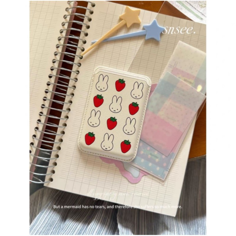 Kawaii Miffy Rabbit Magnetic C - Strawberry Huller ulasan dan harga