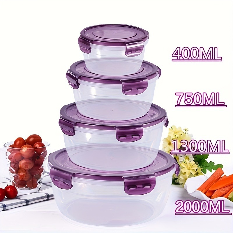 Vibrant 8-Piece Food Storage S - Meal Prep Ideas ulasan dan harga