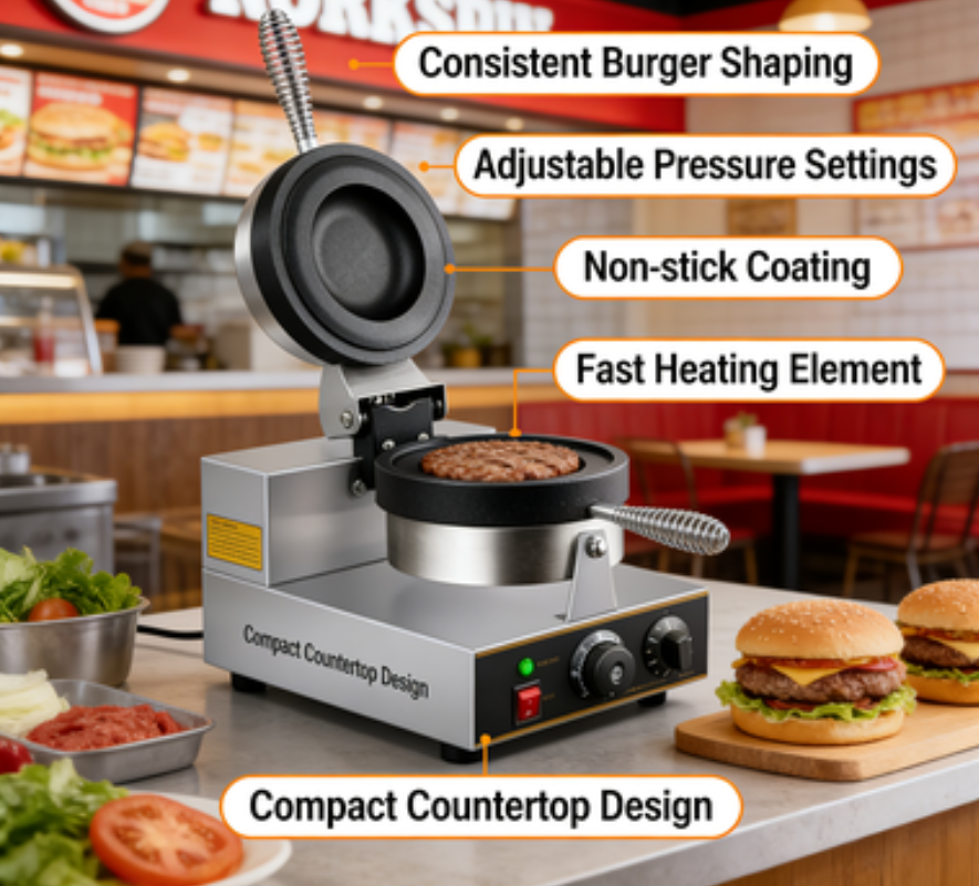 3-in-1 Breakfast Maker Burger  - Breakfast Sandwich Press ulasan dan harga