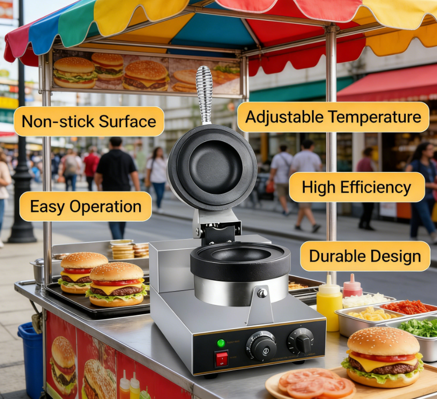 3-in-1 Breakfast Maker Burger  - Breakfast Sandwich Press ulasan dan harga