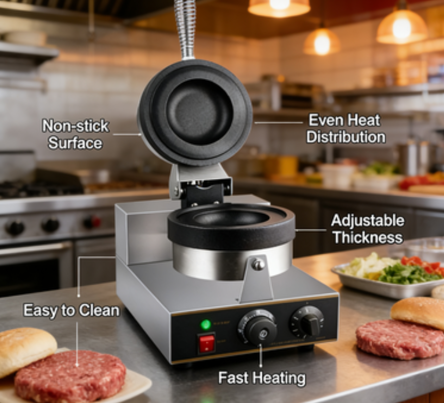 3-in-1 Breakfast Maker Burger  - Breakfast Sandwich Press ulasan dan harga