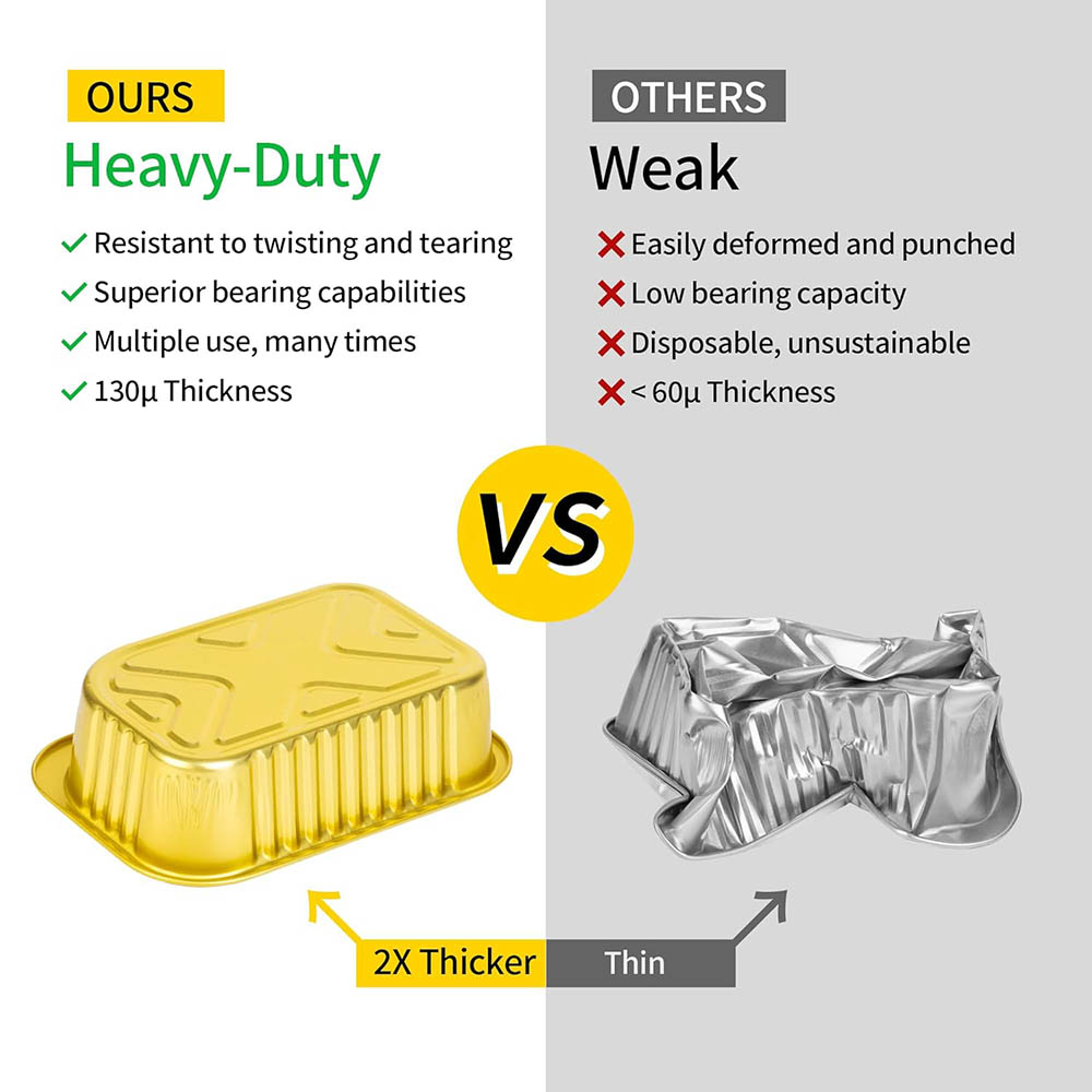 Small Aluminum Pans with Lids  - Meal Prep Ideas ulasan dan harga