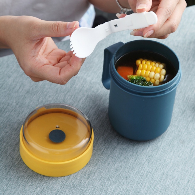 500ML Portable Breakfast Cup   - Meal Prep Chia Pudding ulasan dan harga