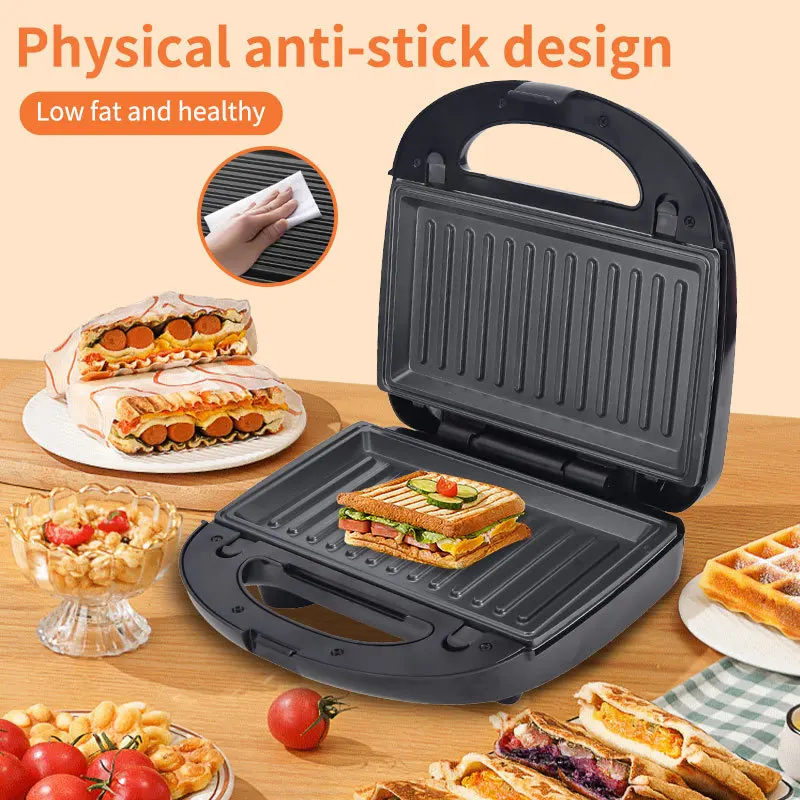 220/110V Household Appliances  - Breakfast Sandwich Press ulasan dan harga