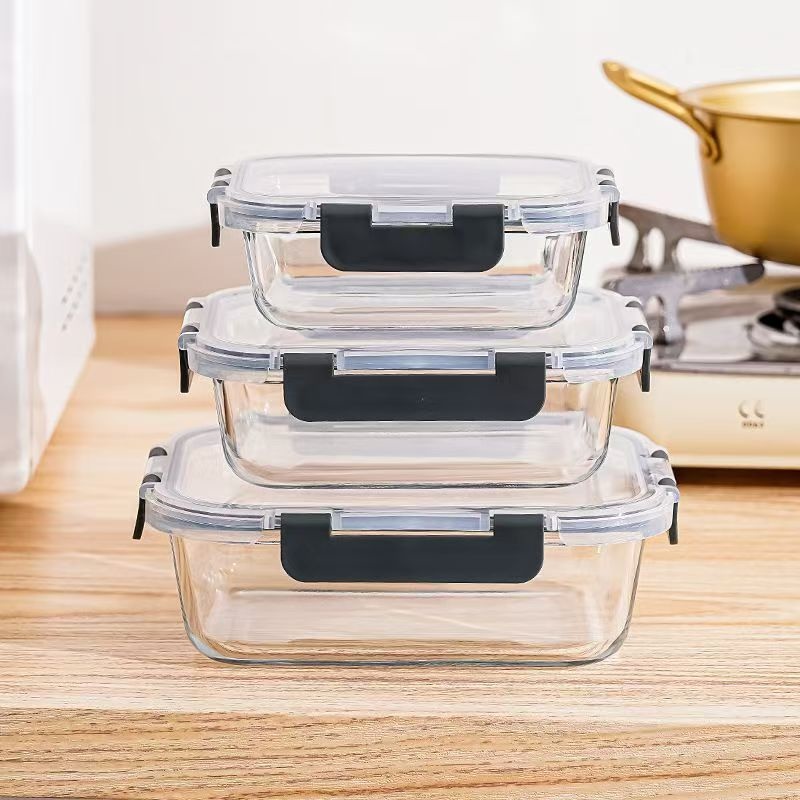 Glass Food Storage Container W - Meal Prep Ideas ulasan dan harga