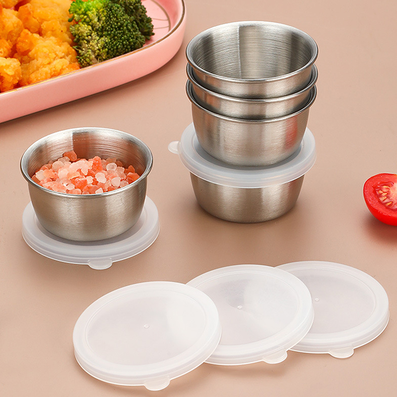 1/6pcs 40ML Salad Dressing Con - Sauce Dipping Cup ulasan dan harga